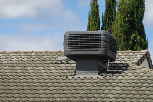 Roof Evaporative Cooling System Roof Evaporative Cooling System